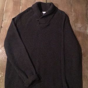 Old Navy Charcoal Sweater Cowl Neck